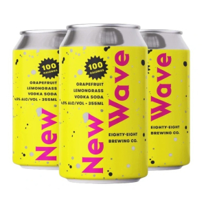 88 New Wave Lemongrass Vodka Soda
